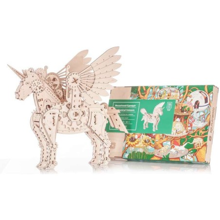 Licorne - maquette 3D mobile en bois - Mr Playwood - Mr. Playwood
