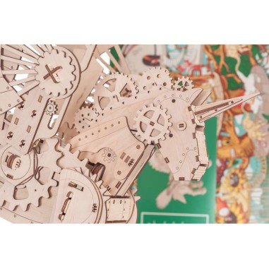 Licorne - maquette 3D mobile en bois - Mr Playwood - Mr. Playwood