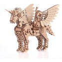 Licorne petite - maquette 3D mobile en bois - Mr. Playwood