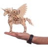 Licorne petite - maquette 3D mobile en bois - Mr. Playwood