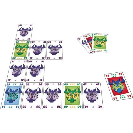 6 Qui Prend - jeu de carte de stratégie - Gigamic