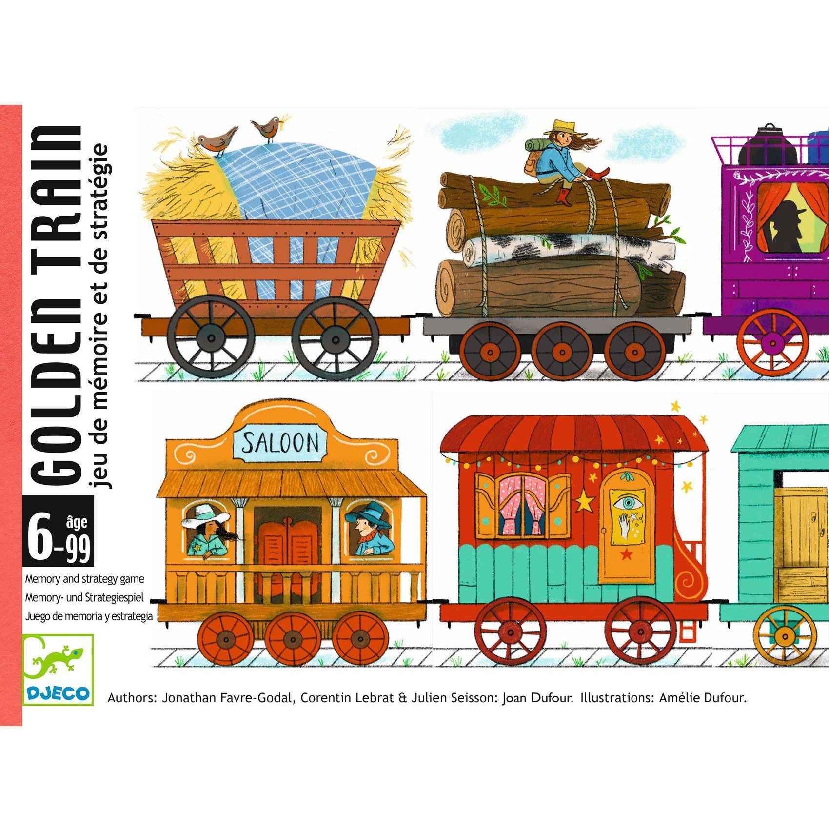 Golden Train Djeco