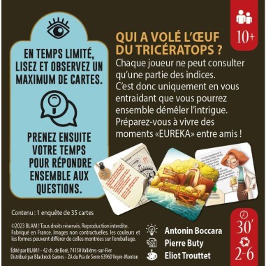 Enquetes Express : Dino Park - Blam Editions