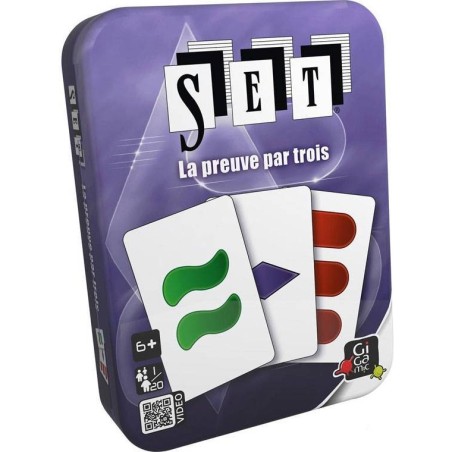 Set - jeu de carte de logique - Gigamic