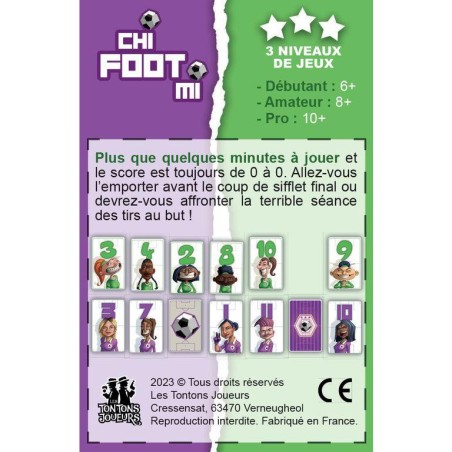 Chifootmi Version Féminine - Les Tontons Joueurs