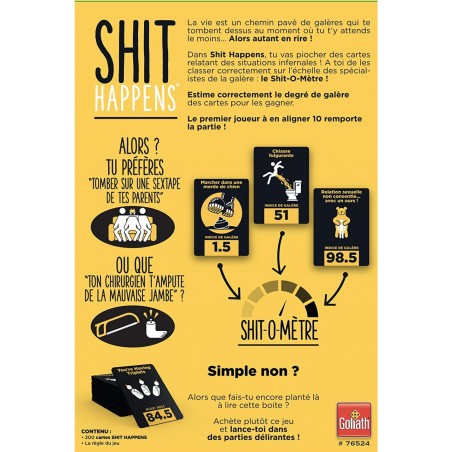 Shit Happens - Jeu de société - Goliath