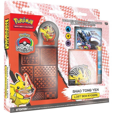 : Deck des championnats du monde 2023 - Shao Tong Yen - Lost Box Kyogre - Pokemon - Jeux de cartes - Pokémon