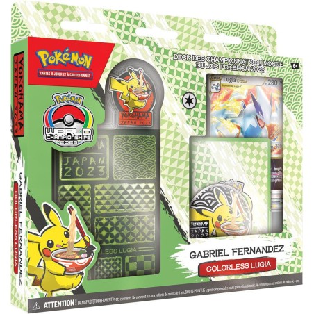 : Deck des championnats du monde 2023 - Shao Tong Yen - Lost Box Kyogre - Pokemon - Jeux de cartes - Pokémon