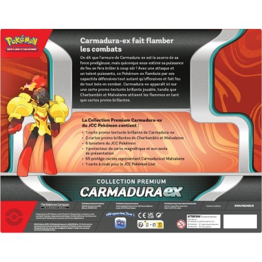 : Coffret Premium Carmadura ex Q2 24 - Pokémon