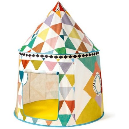 Cabanes et Coffres à  jouets Cabane multicolore - Djeco