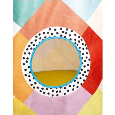 Cabanes et Coffres à  jouets Cabane multicolore - Djeco