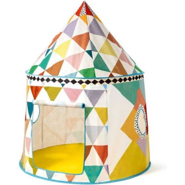 Cabanes et Coffres à  jouets Cabane multicolore - Djeco