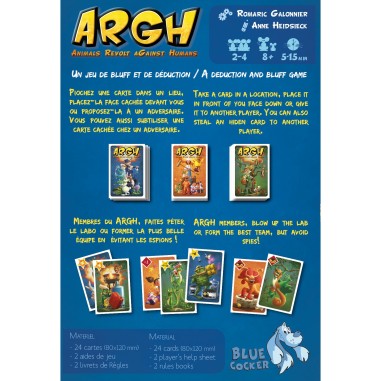 Argh - Jeu de société - Blue Cocker