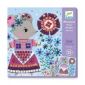 Coffret créatif 4 tableaux avec mosaïques stickers - Djeco