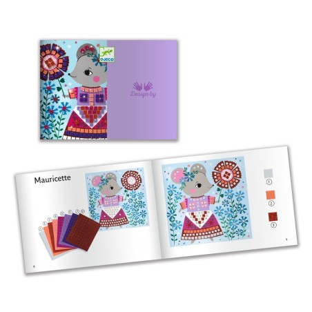 Coffret Mosaïques Lovely Pets - Djeco