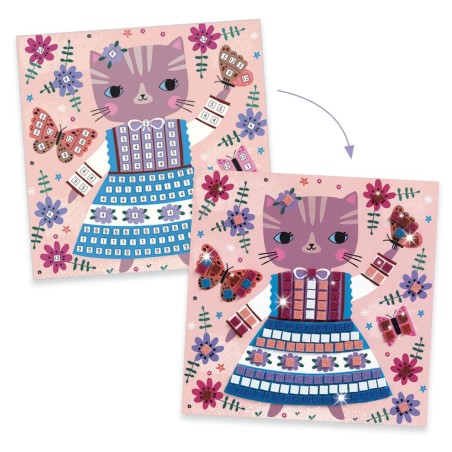 Coffret Mosaïques Lovely Pets - Djeco