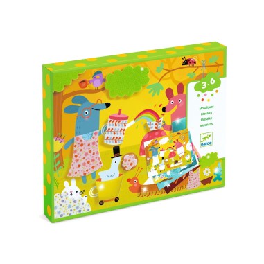 Mosaïque Mousse mousse - Activité manuelle enfant - Djeco
