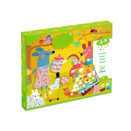 Mosaïque Mousse mousse - Activité manuelle enfant - Djeco Mosaïque Mousse mousse - Activité manuelle enfant - Djeco