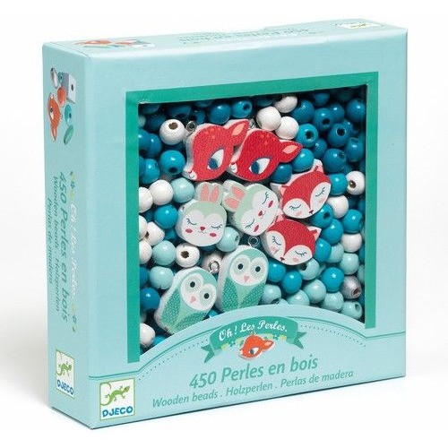 Perles bois Petits animaux Perles et Bijoux Perles et bijoux Djeco