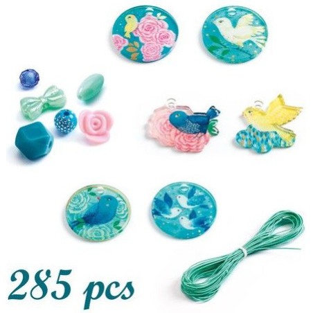 Perles fantaisies Oiseaux - Un jeu - Djeco