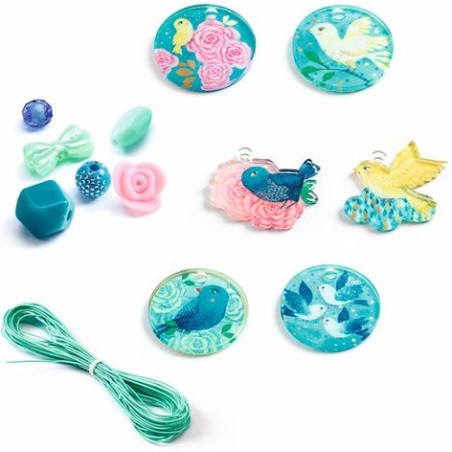 Perles fantaisies Oiseaux - Un jeu - Djeco