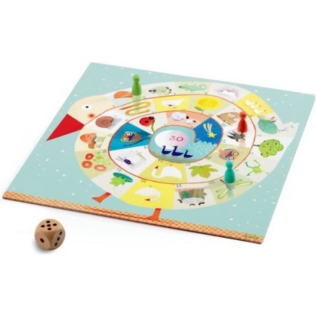 Ludo and Co Junior - jeu de l'oie et petits chevaux - Djeco