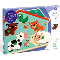 Puzzle musical Ouaf Woof - Djeco