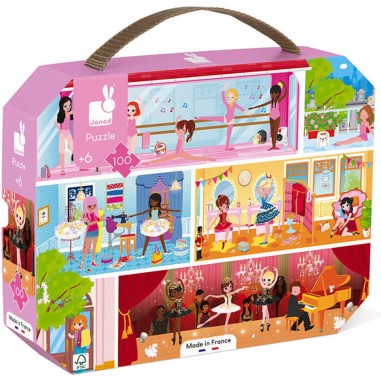 Puzzle danse academy - 100 pcs - Janod