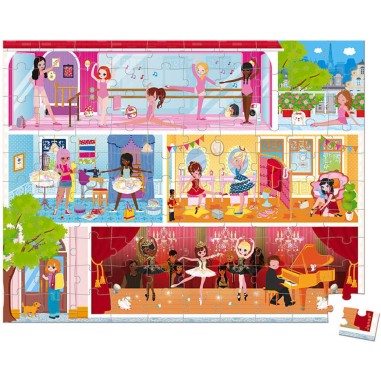 Puzzle Danse Académie 100 pcs - Janod