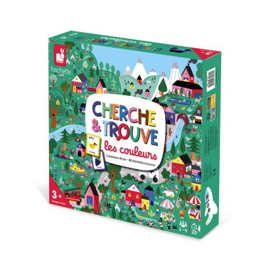 Cherche et trouve - Les couleurs - Janod