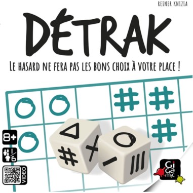 Détrak - Jeu de société - Gigamic