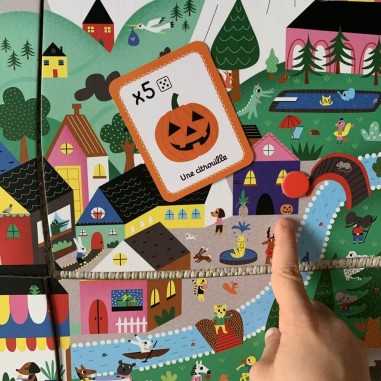 Cherche et trouve Les couleurs - Jeu de société enfant - Janod