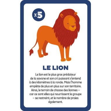 Cherche et trouve Animaux menacés - Jeu de société enfant - Janod