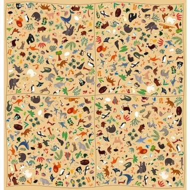 Cherche et trouve Animaux menacés - Jeu de société enfant - Janod