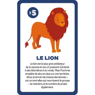Cherche et trouve Animaux menacés - Jeu de société enfant - Janod