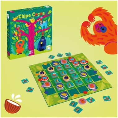 Chipe Cocos - Jeu de stratégie - Djeco
