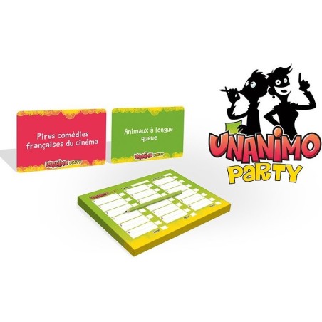 Unanimo Party - Jeu de société - Cocktail Games