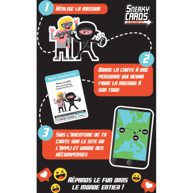 Sneaky Cards - Jeu de société - Cocktail Games
