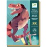 Jurassic Tableaux à métalliser - Djeco