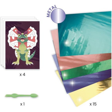 Tableaux à  métalliser - Jurassic - Djeco