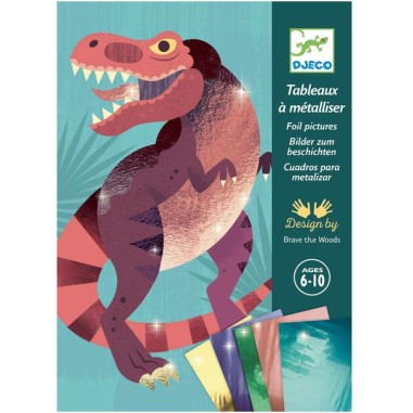 Tableaux à  métalliser - Jurassic - Djeco