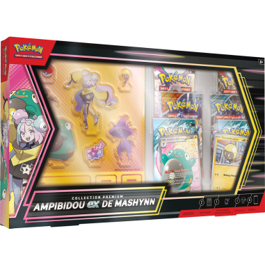 Coffret Premium Ampibidou-ex de Mashynn - Pokémon