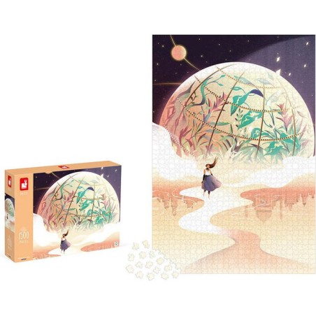 Puzzle adulte - Puzzle 1500 pièces adulte enfant 8 ans paysage - Janod
