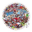 Puzzle d'observation rond 208 pièces : Pompiers de l'extrême - Janod