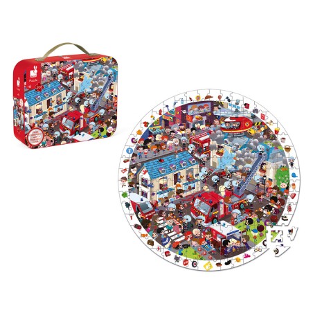Pompiers de l'extrême - puzzle d'observation 208 pièces - Janod