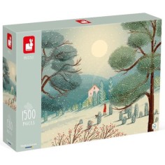 Puzzle adulte - Puzzle 1500 pièces adulte enfant 8 ans paysage - Janod