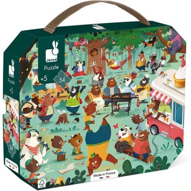 Puzzle La cousinade des ours 54 pièces - Janod
