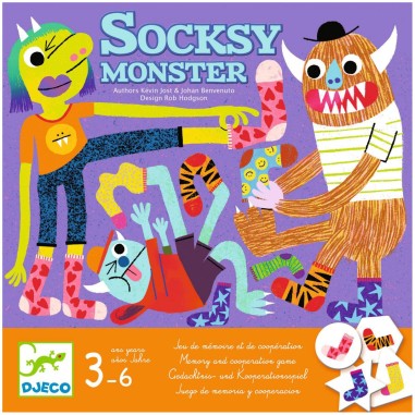 Socksy Monster - Un jeu - Djeco