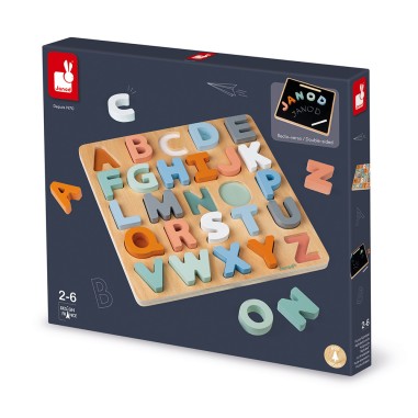 Puzzle en bois Alphabet Sweet Cocoon - Janod