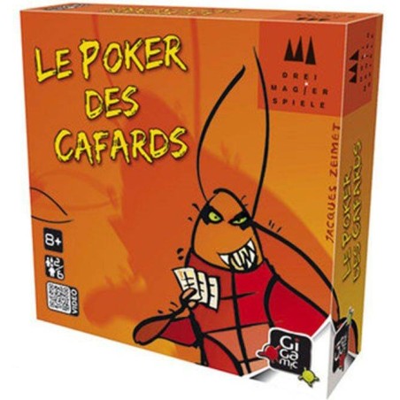 Poker des cafards - jeu d'ambiance et de bluff - Gigamic